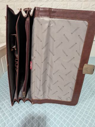 Maletín Gabol Cuero Vintage Marrón