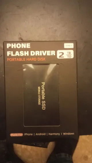 Disco Duro Externo SSD 2TB Phone Flash Driver