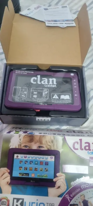 Kurio Clan Tablet Motion Morada