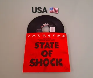 Single Jacksons - State of Shock Michael Jackson