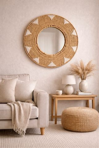 Specchio Boho Diametro 45cm