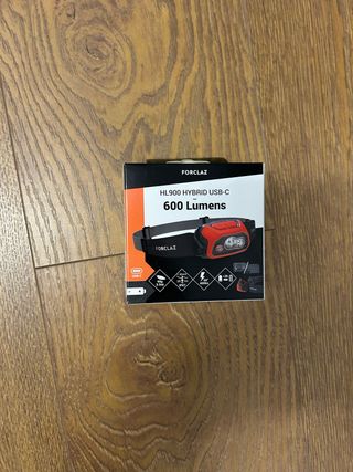 Frontal Forclaz HL900 USB-C 600 Lúmenes