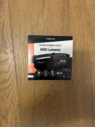 Linterna frontal Forclaz HL900 USB-C