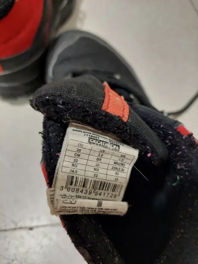 Botas de montaña Quechua T35