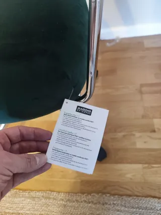 Silla Ratan modelo "ROSALIE" de MAISON DU MONDE