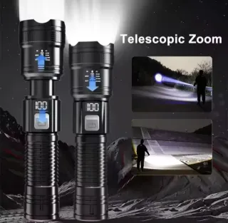 Linterna LED Táctica Zoom