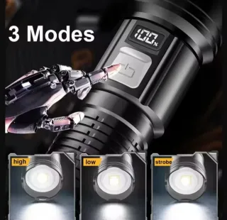 Linterna LED Táctica Zoom