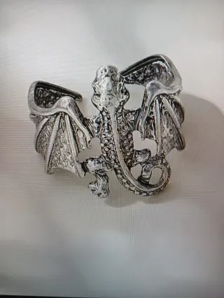 Anello Unisex Gotico Punk Regolabile Nuovo