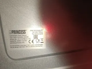 Horno de sobremesa Princess