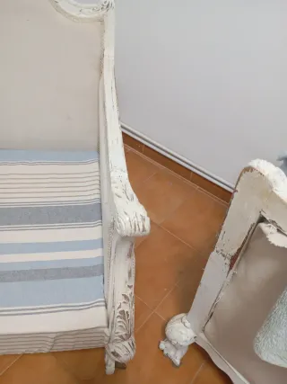 Butaca antigua restaurada