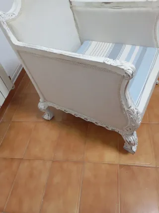 Butaca antigua restaurada