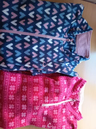 Lote forro polar niña