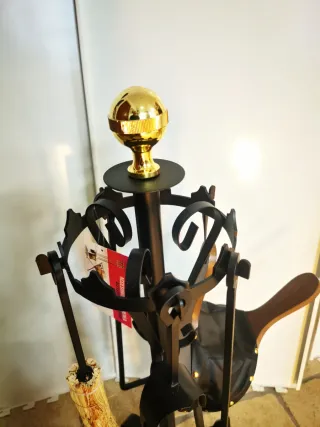 Juego chimenea 6 piezas Merida