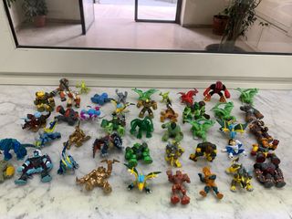 Lotto Gormiti action figure soldatini draghi etc