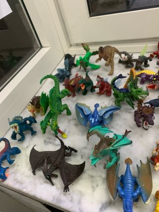 Lotto Gormiti action figure soldatini draghi etc