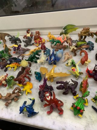 Lotto Gormiti action figure soldatini draghi etc