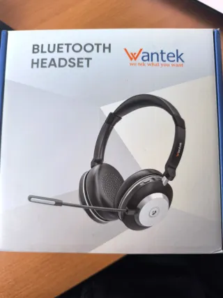 Caja de Auriculares Bluetooth Wantek