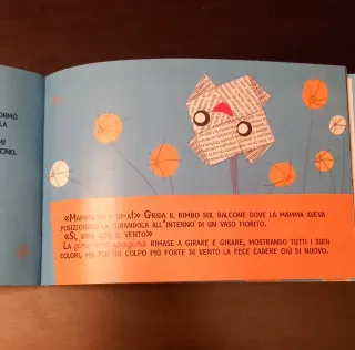 Il volo di un foglio di carta. Ediz. a caratter...