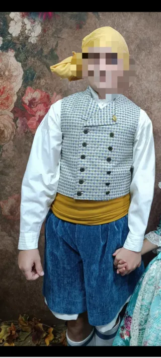 Traje Fallero Saraguell Niño 8-10 Años
