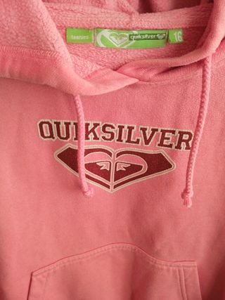 Sudadera Quiksilver Rosa niña 8-11 años