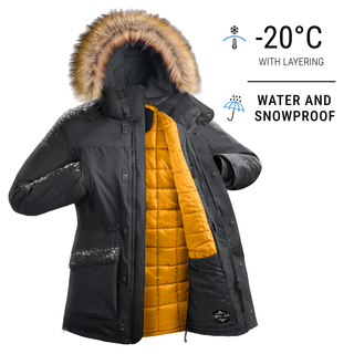 Parka de montaña y nieve impermeable Hombre Quechua NH900