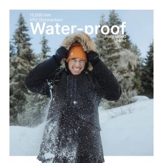 Parka de montaña y nieve impermeable Hombre Quechua NH900