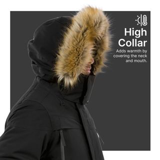 Parka de montaña y nieve impermeable Hombre Quechua NH900