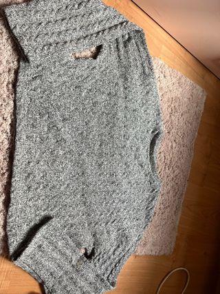 Jersey Stradivarius Gris