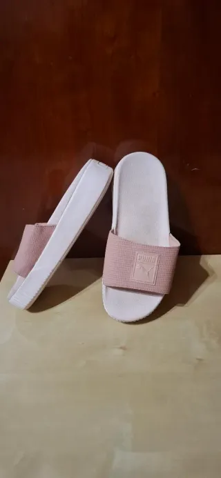 Puma Platform Slide Wns EP Sandalias Rosa
