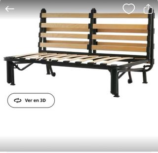 Sofá Cama Ikea 1.40x 1.88  con Funda