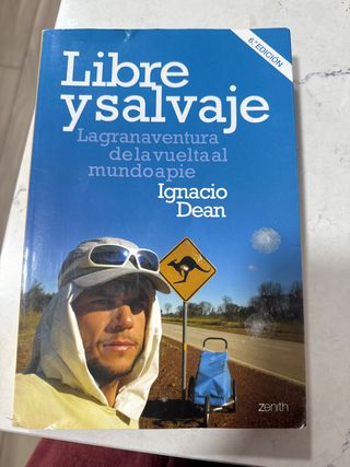 Libro Libre y Salvaje en buen estado