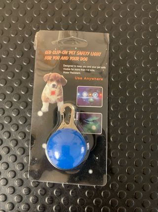 Luz LED Seguridad Mascota Clip-On