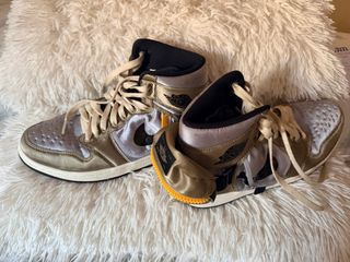 Jordan Zapatillas Deportivas Oro y Plata