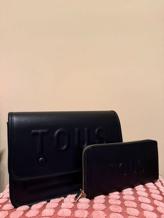 Conjunto Bolso y Cartera Tous