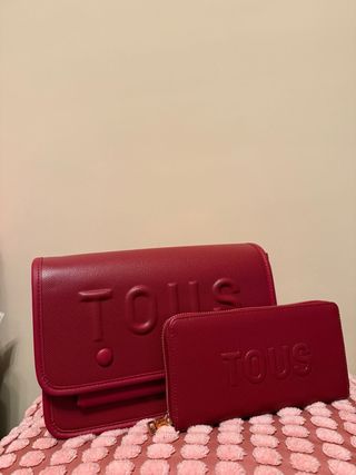 Conjunto Bolso y Cartera Tous