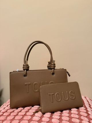 Conjunto Bolso y Cartera Tous