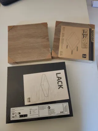 Pack 3 Estanterías Flotantes IKEA LACK