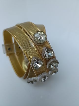 Orologio Swatch POP con bracciale dorato