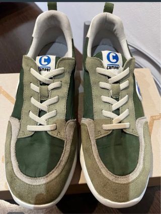 Bambas Camper Talla 37 Verde/Beige