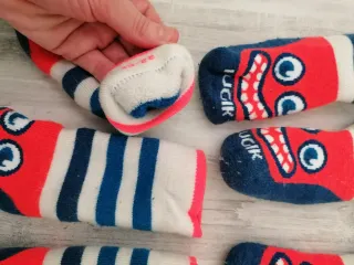 Lote 4 pares de calcetines divertidos para niños t