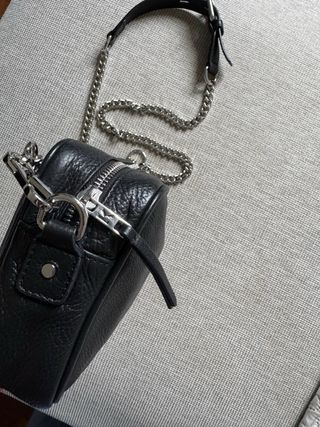 Bolso Karl Lagerfeld Negro Cuero Natural