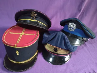 Lote mix 4 gorras diferentes países