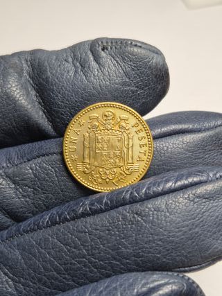 1 PESETA 1947 *48 PRECIOSA TONO ORIGINAL E019