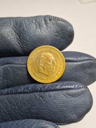 1 PESETA 1947 *48 PRECIOSA TONO ORIGINAL E019