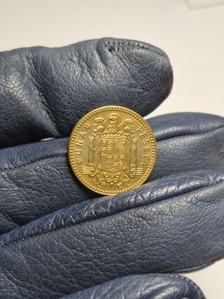 1 PESETA 1947 *48 PRECIOSA TONO ORIGINAL E019