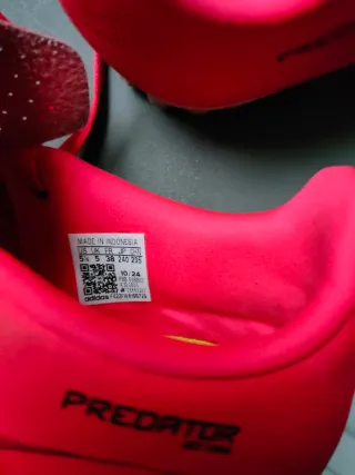 Botas de fútbol multitaco Adidas Predator Talla 38