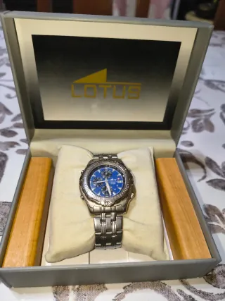Reloj Lotus Cronógrafo Azul