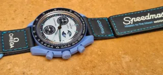 Reloj cronógrafo y fase lunar 24 horas