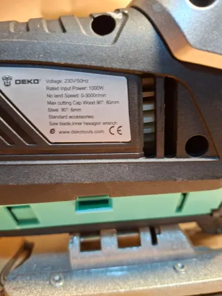 Sierra de calar DEKO