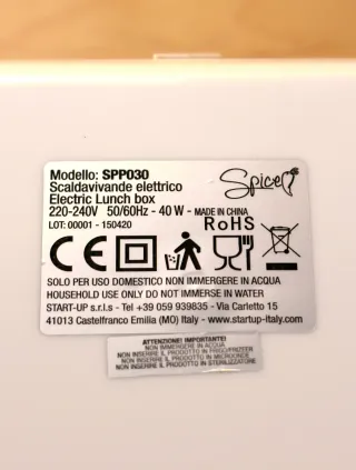 Fiambrera eléctrica